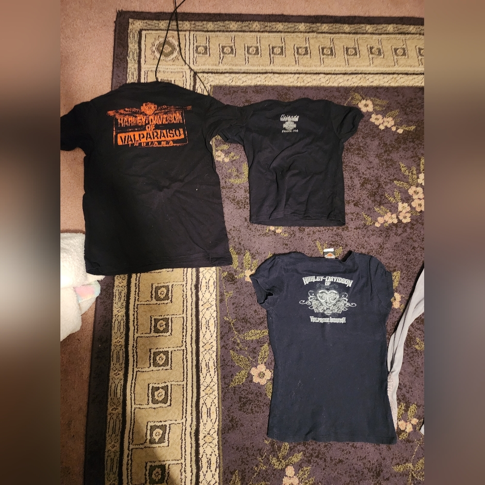 Harley shirts size small read description